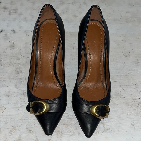 COACH Women's Varick Pointed-Toe Pumps | size 7 - Picture 1 of 7